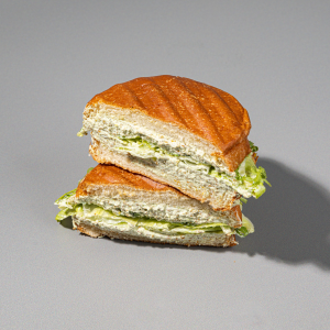 Labneh With Zaatar Sandwich